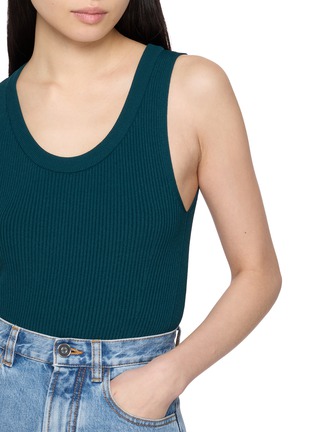  - ALAÏA - Rib Knit Tank Bodysuit