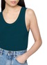  - ALAÏA - Rib Knit Tank Bodysuit