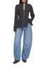 Figure View - Click To Enlarge - ALAÏA - Peplum Knit Cardigan