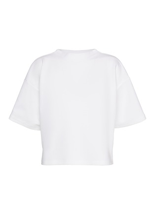Main View - Click To Enlarge - ALAÏA - Boxy Cotton Blend T-Shirt