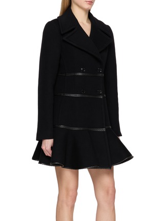 Front View - Click To Enlarge - ALAÏA - Princess Wool Coat