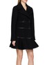 Front View - Click To Enlarge - ALAÏA - Princess Wool Coat