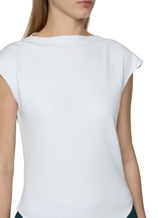  - ALAÏA - Cap Sleeve T-Shirt