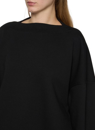  - ALAÏA - Boatneck Cotton Sweater