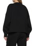Back View - Click To Enlarge - ALAÏA - Boatneck Cotton Sweater