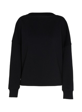 Main View - Click To Enlarge - ALAÏA - Boatneck Cotton Sweater