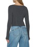 Back View - Click To Enlarge - ALAÏA - Corset Knit Top