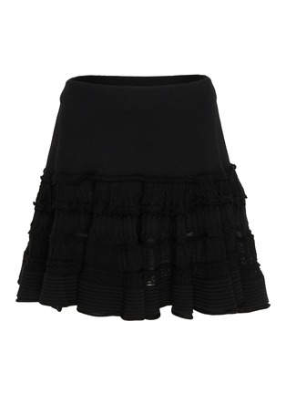 Main View - Click To Enlarge - ALAÏA - Ruffled Skirt