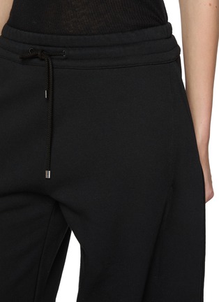  - ALAÏA - Petal Cotton Fleece Jogger Pants