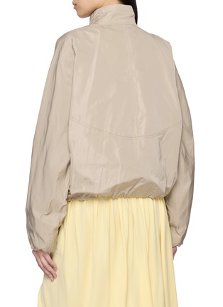 Back View - Click To Enlarge - ALAÏA - High Neck Elasticated Windbreaker