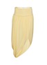 ALAÏA Twisted Asymmetrical Midi Skirt
