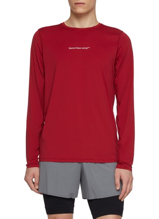 Main View - Click To Enlarge - DISTRICT VISION - Ultralight Aloe Long Sleeve Top