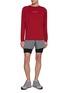 Figure View - Click To Enlarge - DISTRICT VISION - Ultralight Aloe Long Sleeve Top