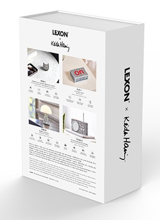 Detail View - Click To Enlarge - LEXON - x Keith Haring Gift Set — Love White
