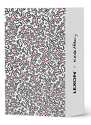 Main View - Click To Enlarge - LEXON - x Keith Haring Gift Set — Love White