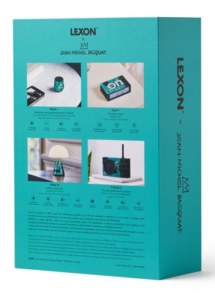 Detail View - Click To Enlarge - LEXON - x Jean-Michel Basquiat Gift Set — Equals Pi