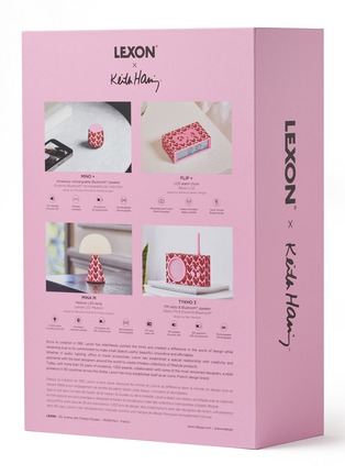 Detail View - Click To Enlarge - LEXON - x Keith Haring Gift Set — Heart