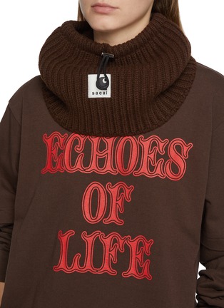 Figure View - Click To Enlarge - SACAI - x Carhartt WIP Knit Neck Warmer