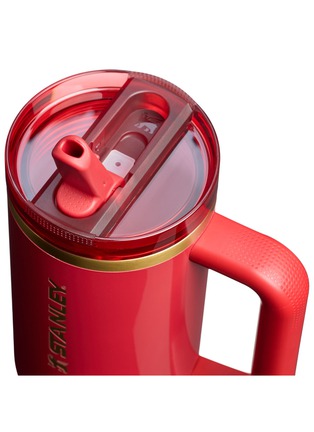 Detail View - Click To Enlarge - STANLEY - The Cheers & Cheer Quencher Protour Flip Straw Lid Tumbler 30oz — Holly Berry Gloss
