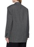 Back View - Click To Enlarge - BOWTE - Double Breasted Wool Herringbone Blazer