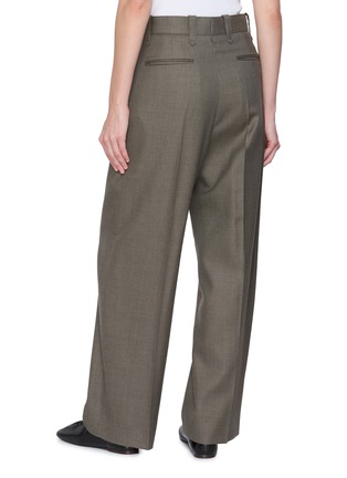 Back View - Click To Enlarge - BOWTE - Bluefaced Worsted Wool Dress Pants