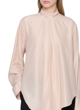  - BOWTE - Knot Collar Detail Blouse