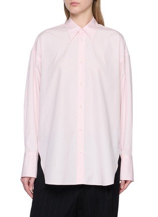 Main View - Click To Enlarge - BOWTE - Oversized Batwing Cotton Shirt