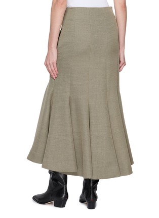 Back View - Click To Enlarge - BOWTE - Wool Cotton Mermaid Skirt