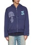 Detail View - Click To Enlarge - GOODBAI - x Lane Crawford Bow Appliqué Printed Zip Up Jacket