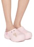 Figure View - Click To Enlarge - GOODBAI - x Lane Crawford Star Printed Slippers