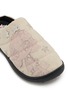 Detail View - Click To Enlarge - GOODBAI - x Lane Crawford Printed Slippers