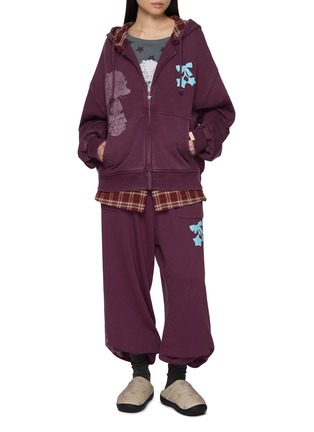 Figure View - Click To Enlarge - GOODBAI - x Lane Crawford Printed Sweatpants