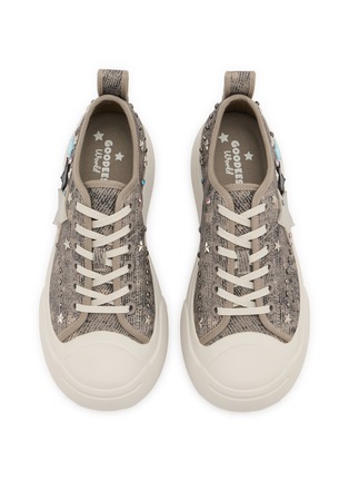 Detail View - Click To Enlarge - GOODBAI - x Lane Crawford Embellished Womens Platform Sneakers