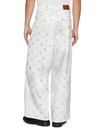 Detail View - Click To Enlarge - GOODBAI - x Lane Crawford Star Printed Light Wash Jeans
