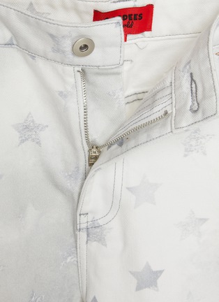  - GOODBAI - x Lane Crawford Star Printed Light Wash Jeans