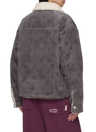 Back View - Click To Enlarge - GOODBAI - x Lane Crawford Printed Corduroy Jacket