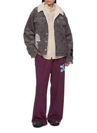 Figure View - Click To Enlarge - GOODBAI - x Lane Crawford Printed Corduroy Jacket