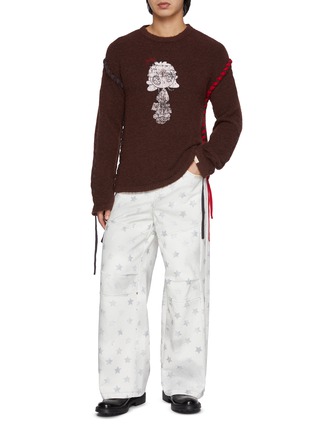 Detail View - Click To Enlarge - GOODBAI - x Lane Crawford Printed Sweater