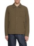 Main View - Click To Enlarge Main View - Click To Enlarge - HERNO - Crinkled Shirt Jacket