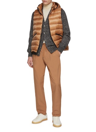 Figure View - Click To Enlarge - HERNO - Ultralight Hooded Down Vest