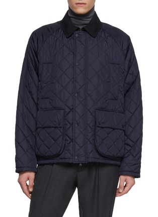 Main View - Click To Enlarge Main View - Click To Enlarge - HERNO - Quilted Flap Pocket Jacket