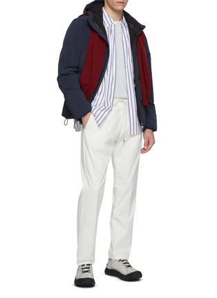 Figure View - Click To Enlarge - HERNO - Welt Pocket Puffer Jacket