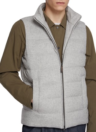  - HERNO - Stand Collar Puffer Vest