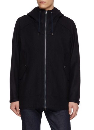Main View - Click To Enlarge Main View - Click To Enlarge - HERNO - Short Hooded Parka