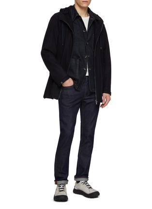 Figure View - Click To Enlarge - HERNO - Short Hooded Parka