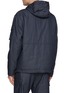 Back View - Click To Enlarge - HERNO - Hooded Multi Pocket Jacket