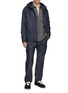 Figure View - Click To Enlarge - HERNO - Hooded Multi Pocket Jacket