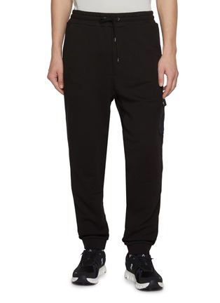 Main View - Click To Enlarge Main View - Click To Enlarge - HERNO - Elasticated Drawstring Waist Cotton Pants