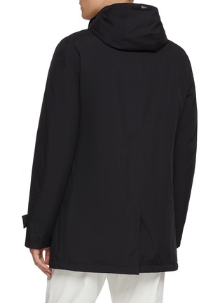 Back View - Click To Enlarge - HERNO - Hooded Two Layer Parka