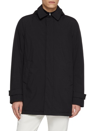 Main View - Click To Enlarge Main View - Click To Enlarge - HERNO - Hooded Two Layer Parka